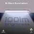 Promate Lumia 40cm LED Light with Motion Sensor, 100lm Brightness, Energy-Efficient 4W LEDs, USB-C Rechargeable 2000mAh Battery, Easy Adhesive Installation, Ideal for Under Cabinet Use, White